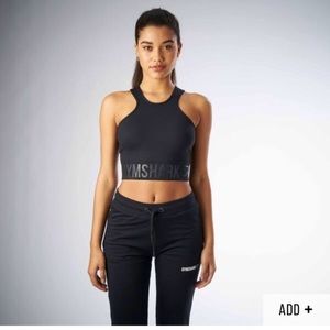 GymShark Black Crop Top